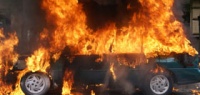 Две иномарки сгорели за один день в Нижнем Новгороде